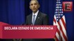 Obama declara estado de emergencia por huracán Matthew