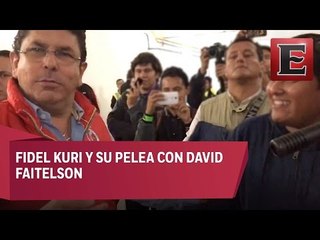 Fidel Kuri agrede a reportero y es expuesto en redes sociales