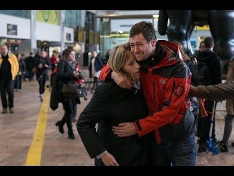 Arriban a Barcelona los familiares de las víctimas del vuelo 9525