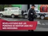 7 de cada 10 mexicanos se siente inseguro en su ciudad, revela encuesta