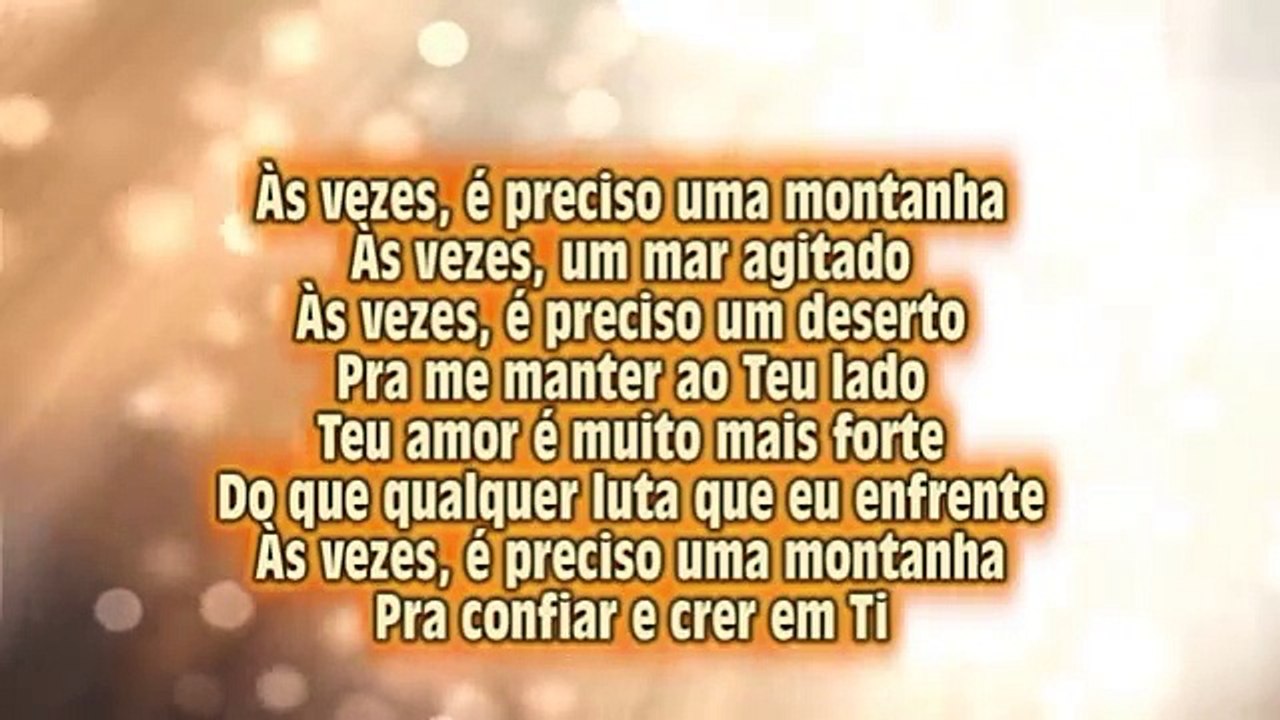 Patricia Romania - Montanha (Playback com Legenda)