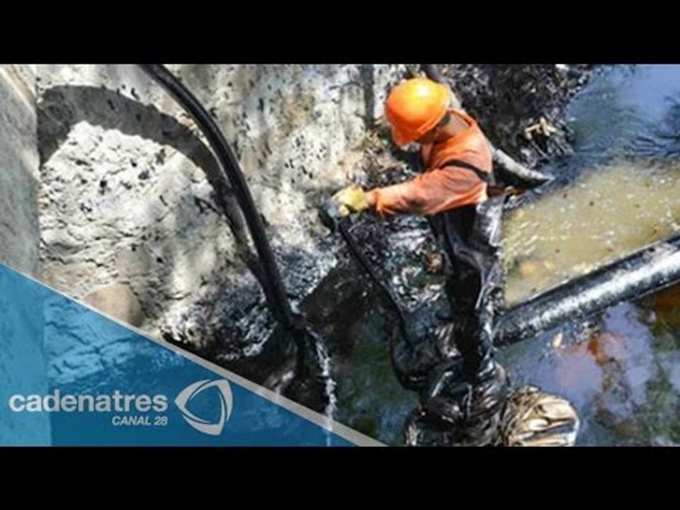 Derrame de crudo en río de Tabasco afecta a pesqueros