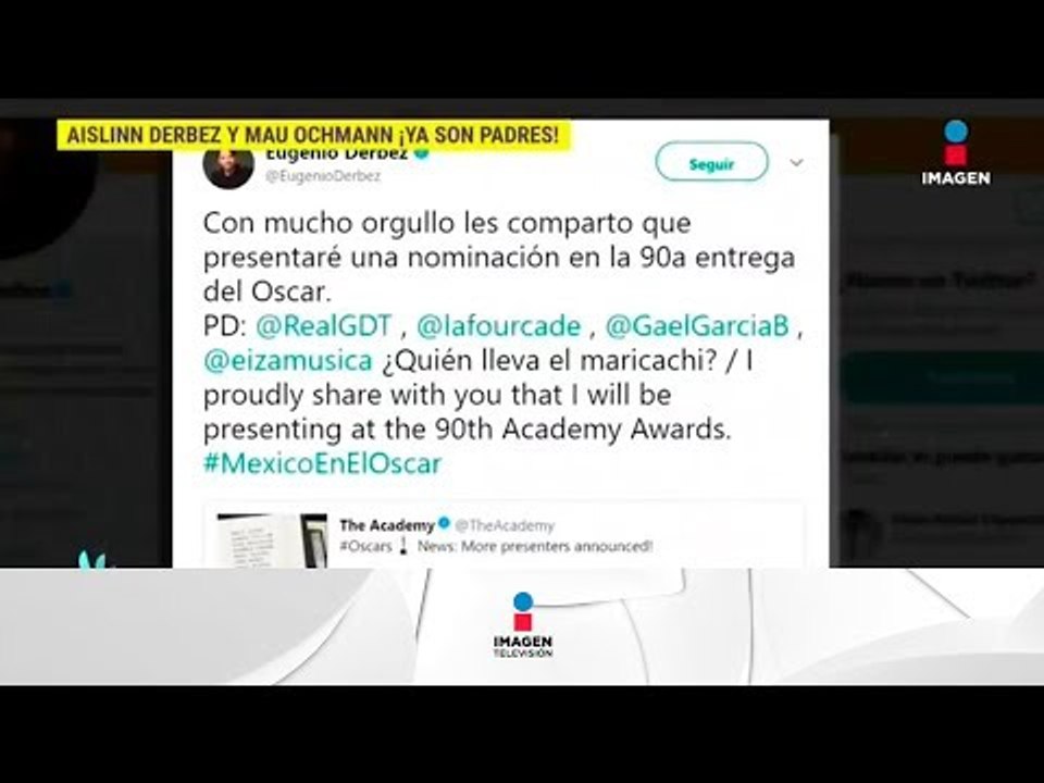 ¡Eugenio Derbez, Natalia Lafourcade y Gael García en el Oscar 2018! | De Primera Mano