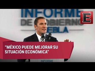 Posible revertir problemas económicos de México: Rafael Moreno Valle