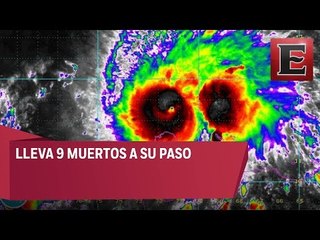 Mattew con dirección norte hacia Estados Unidos