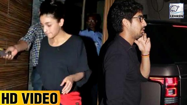 Ayan Mukherjee's Antics With Media Embarasses Alia Bhatt