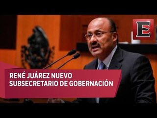 Nombran a  René Juárez nuevo Subsecretario de Gobernación