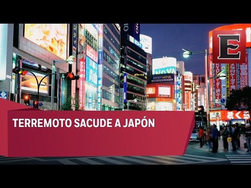 ÚLTIMA HORA: Terremoto de 6.6 grados sacude a Japón