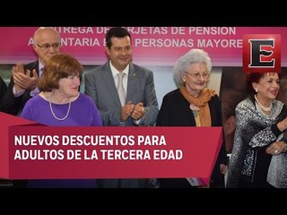 Gobierno de Mancera ha beneficiado a 420 mil adultos mayores con tarjeta de pensión alimentaria