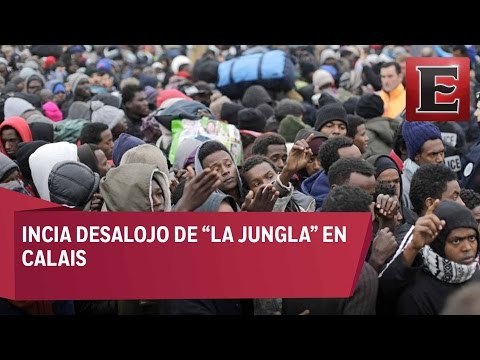 Francia: Inicia evacuación de campamento de refugiados