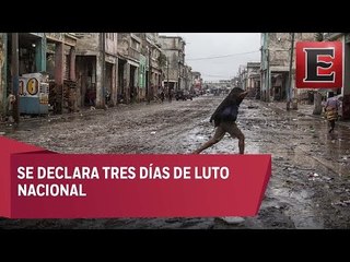 Haití, devastado tras paso de "Matthew"