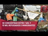 Presidencia de Francia pide desmantelas campamento de refugiados