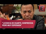 Entrevista con Jesús Zambrano por la licencia de Javier Duarte