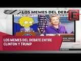 Los mejores memes del debate Cliton-Trump