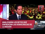 Manuel Carrillo y el Foro de la Democracia Latinoamericana