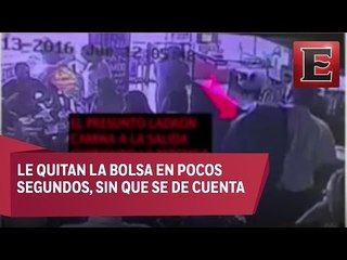 Hombre se mete a robar en una cafetería