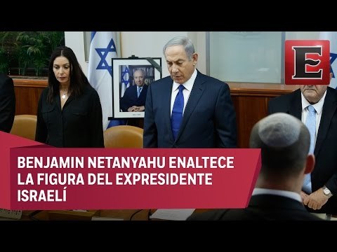 Un minuto de silencio en Israel por Shimon Peres