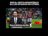 'El grito homofóbico en los estadios es una vergüenza', en opinión de Pascal Beltrán del Río