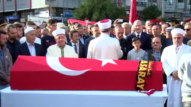 Batman Şehidi Jandarma Astsubay Çavuş Ömer Yiğit Ulus Son Yolculuğuna Uğurlandı