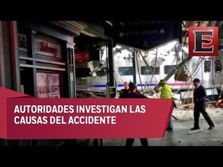 Choque de tren en Nueva Jersey deja un muerto