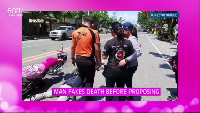 Man Fakes Death Before Proposing