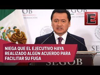 Javier Duarte no ha salido de México, afirma Segob