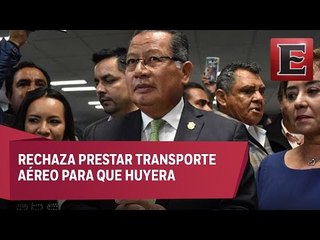 Gobernador interino de Veracruz desconoce paradero de Javier Duarte