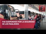 Se suspendió el servicio de autobuses a Michoacán
