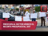 Falta de agua en México genera bloqueos y protestas