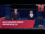 Arranca segundo debate presidecial EU / Segundo debate Trump - Clinton