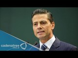 Peña Nieto destaca crecimiento en sector turístico