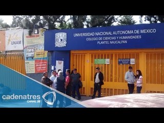Liberan instalaciones del CCH Naucalpan