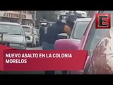 VIDEO: Nuevo asalto en la colonia Morelos a automovilista
