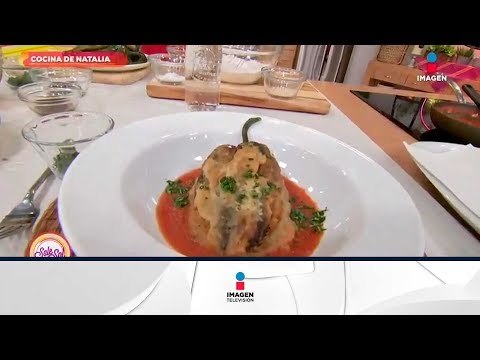 Cocina Vegana: ¡Prepara estos ricos chiles rellenos! | Sale el Sol