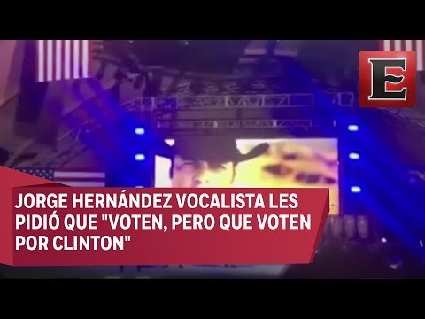 Los Tigres del norte muestran su apoyo a Hillary Clinton