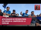Gallos recorre Querétaro para festejar su primer título / Copa Mx