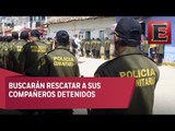 Acusan a policías del Frente Unido de emboscar a policías comunitarios