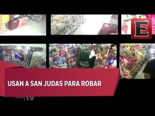 VIDEO: Denuncian robo en tienda de Nezahualcóyotl