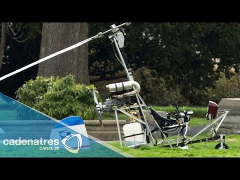 Aterriza monocóptero en el Capitolio de Estados Unidos