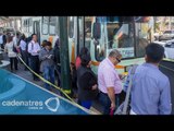 Usuarios del metro viajan gratis en autobuses RTP tras accidente en la estación Oceanía