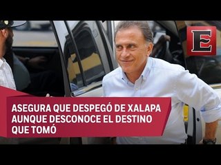 Yunes Linares afirma que Javier Duarte huyó de Veracruz