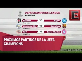 Próximos partidos UEFA Champions League
