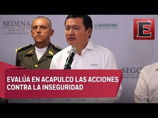 Osorio Chong destaca reducción de delitos en Guerrero