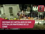 Día de Muertos: Capitalinos adornan las tumbas de sus difuntos