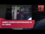 VIDEO: Captan pelea entre mujeres policías en Nicolás Romero