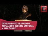 Miguel Ángel Mancera devela bustos de compositores mexicanos en el Bosque de Chapultepec