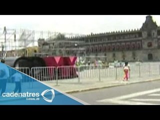 Alistan en el Zócalo capitalino la Feria de las Culturas Amigas