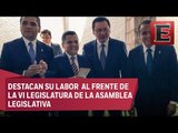 Reconocen labor de Manuel Granados con presea “José María Morelos”