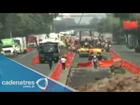 Metrobús: cortes a la circulación por la construcción de la Línea 6