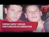 Hijos de 'El Chapo' se deslindan de la emboscada en Culiacán